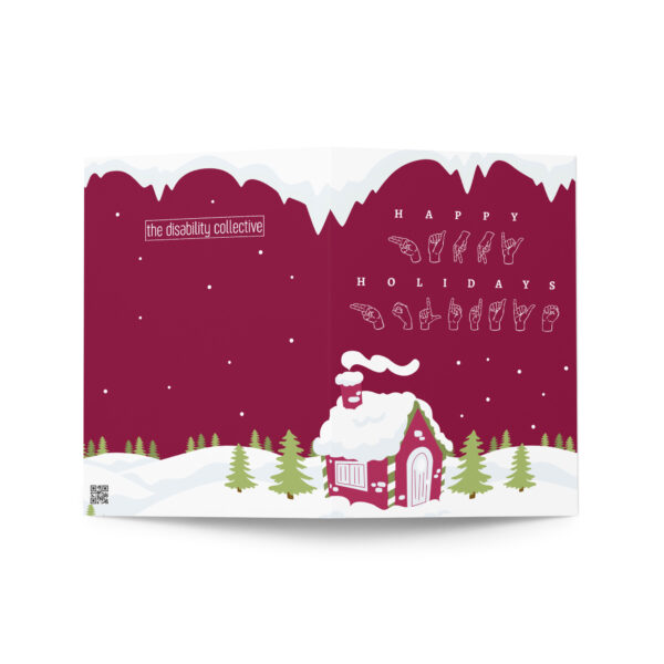 ASL Happy Holidays Greeting Card