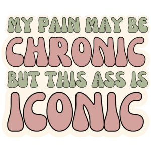 Chronic Pain Sticker